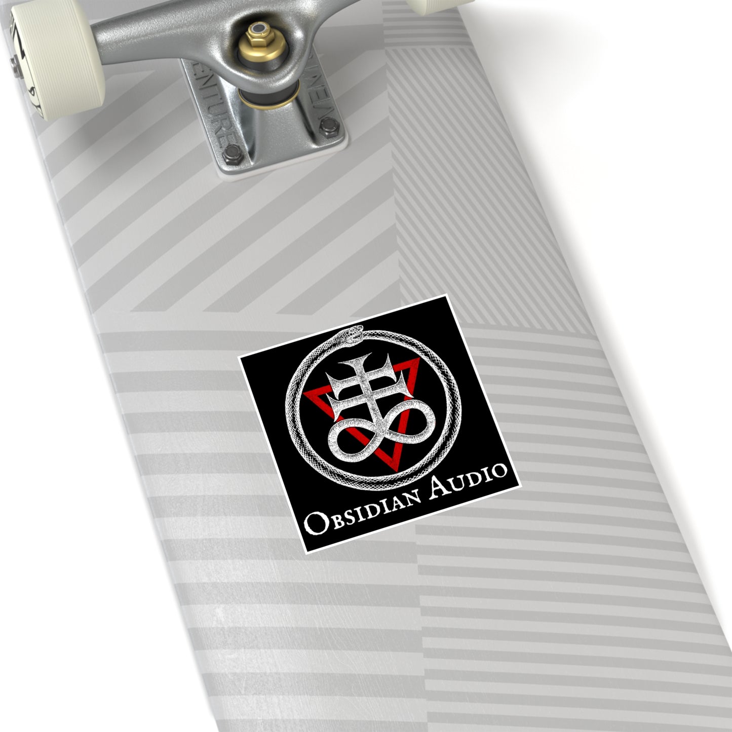 Obsidian Audio Square Sigil Stickers