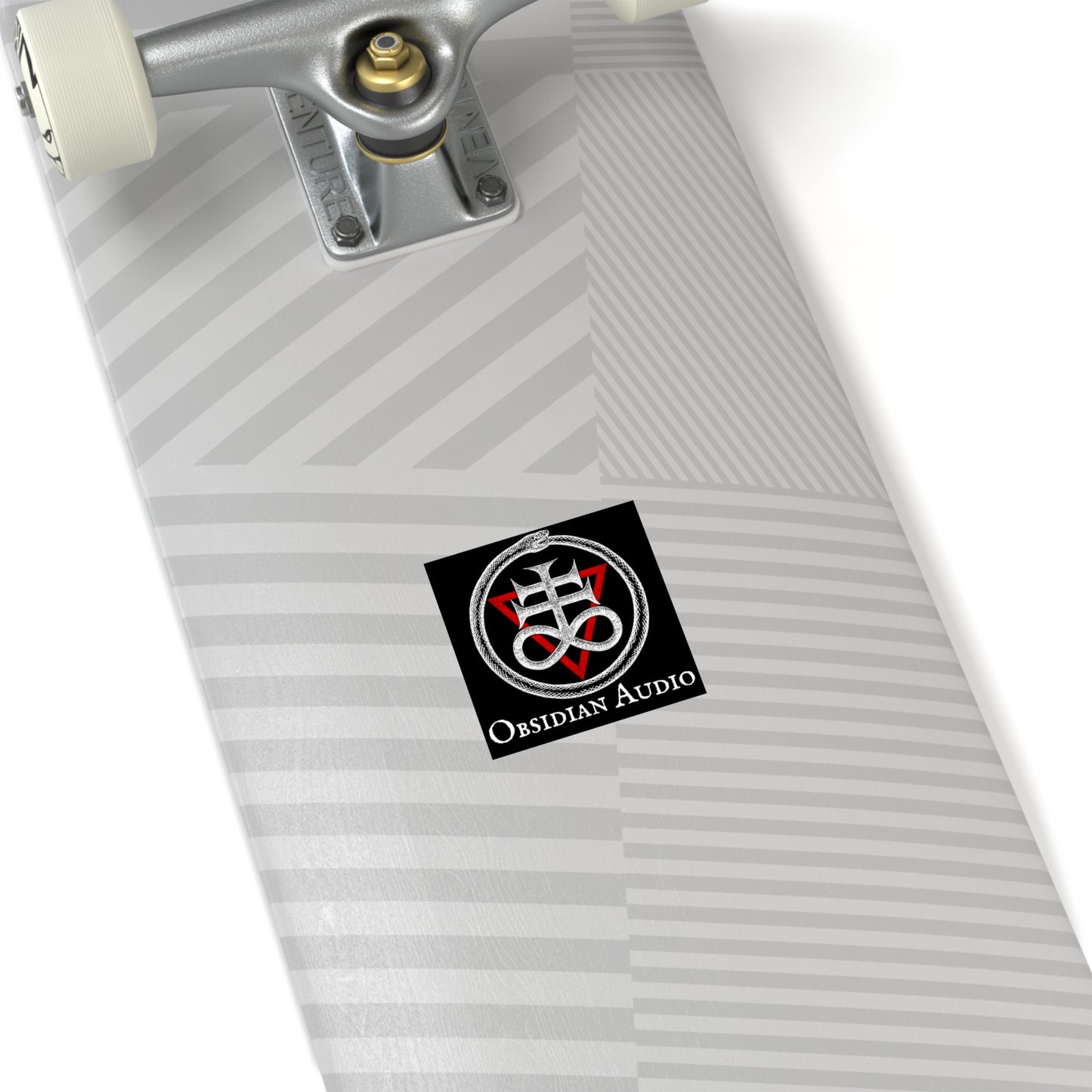 Obsidian Audio Square Sigil Stickers